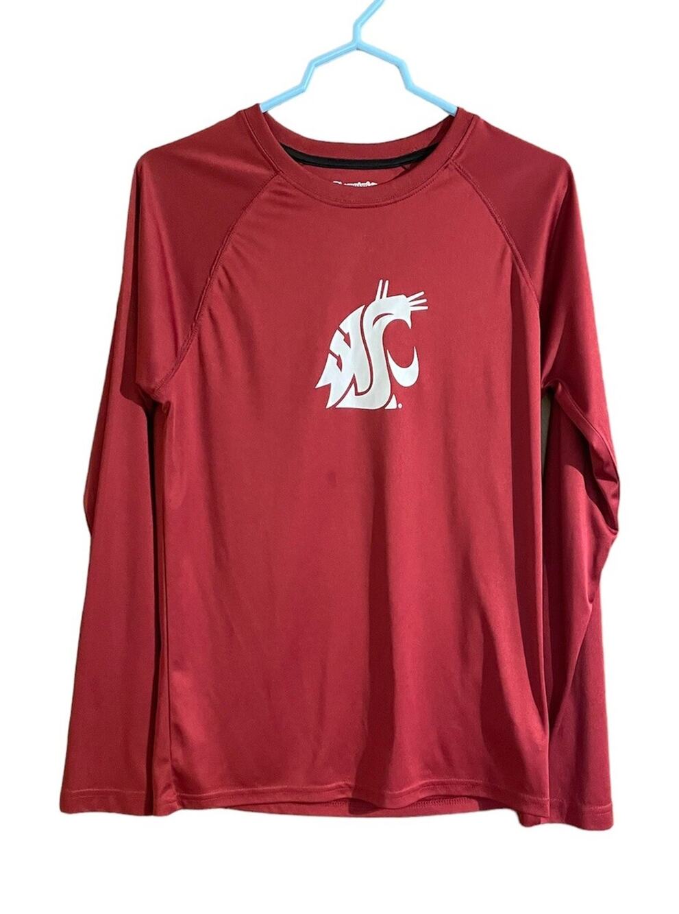Champion WSU Cougars T shirt Small Women’s Crimson Long Sleeve University